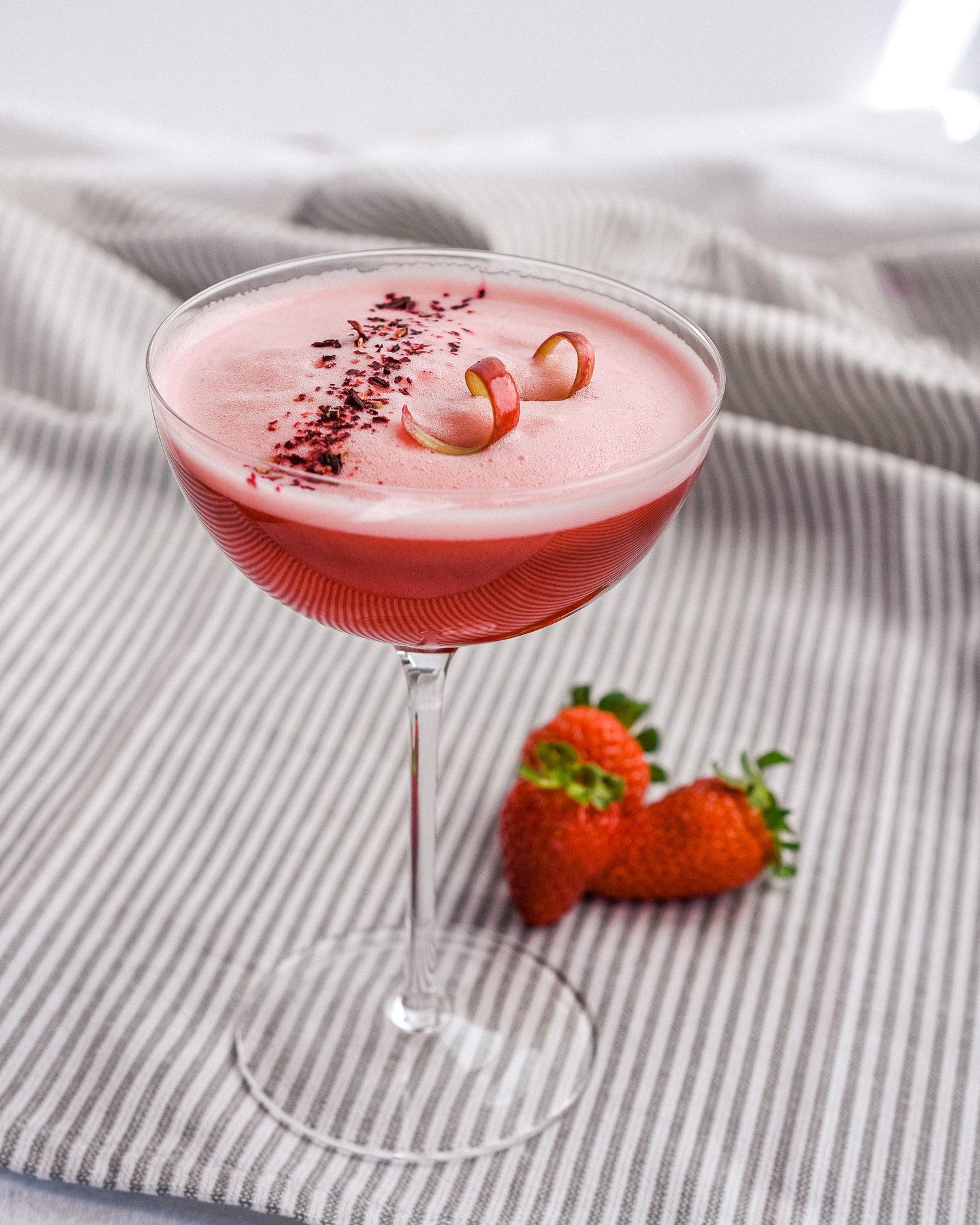 Strawberry Rhubarb Sour
