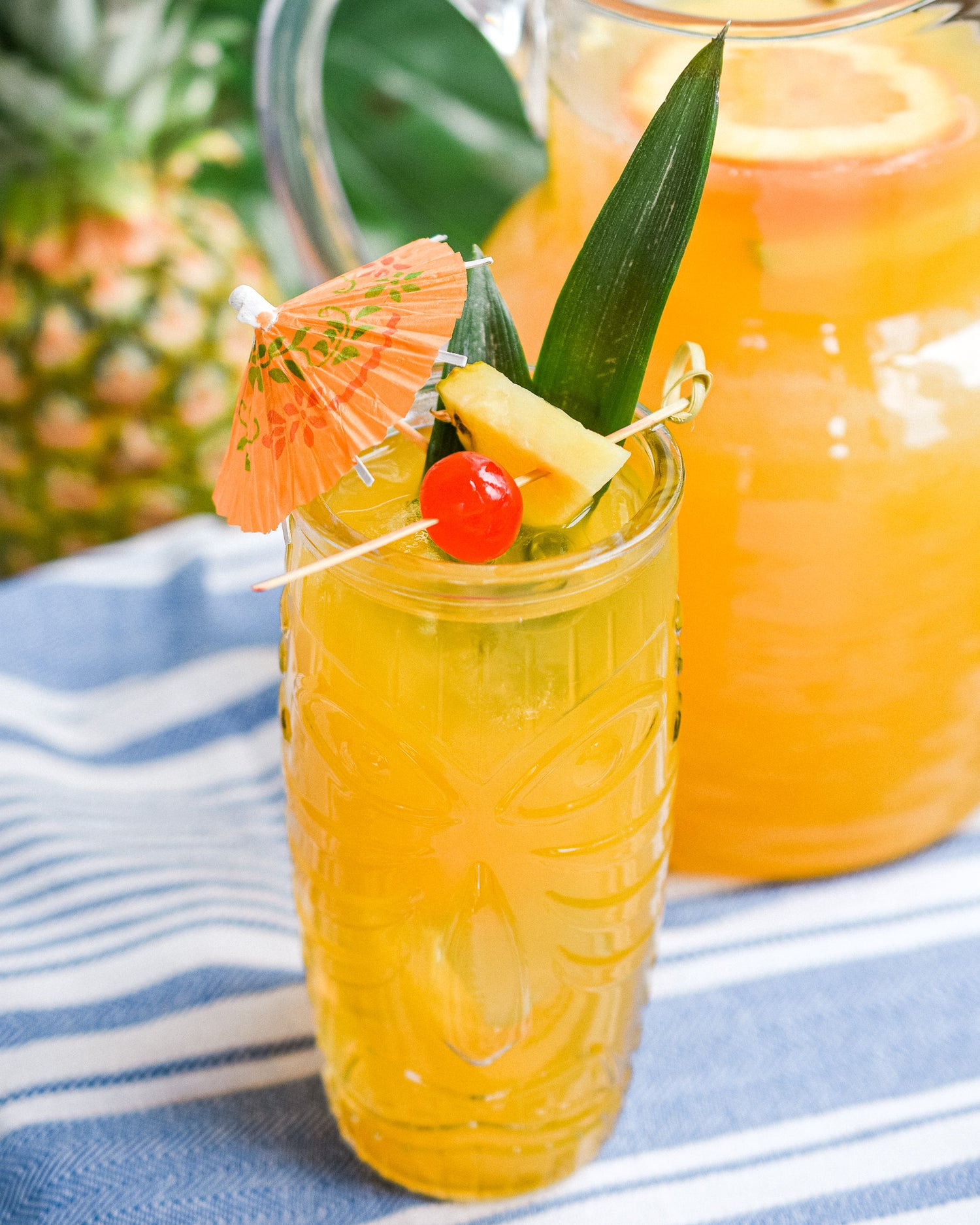 Pineapple Mango Rum Punch (Big Batch Recipe)