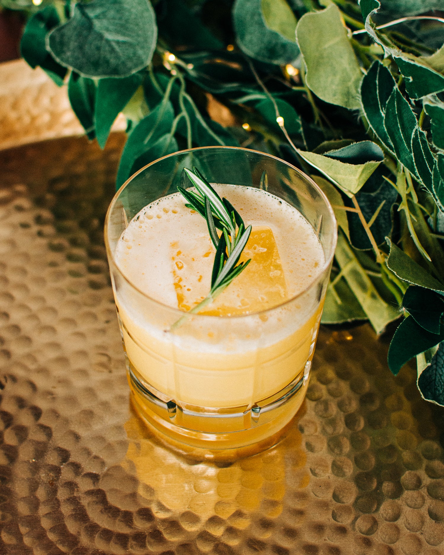 Spiced Clementine Whiskey Sour