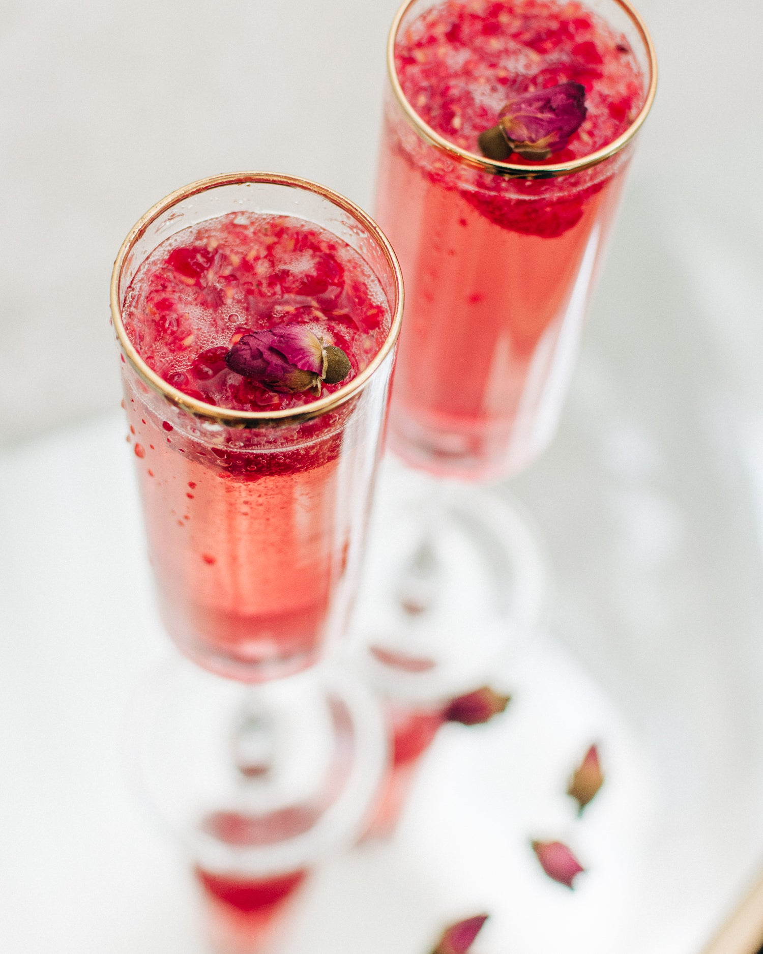 Raspberry Rosé Spritz