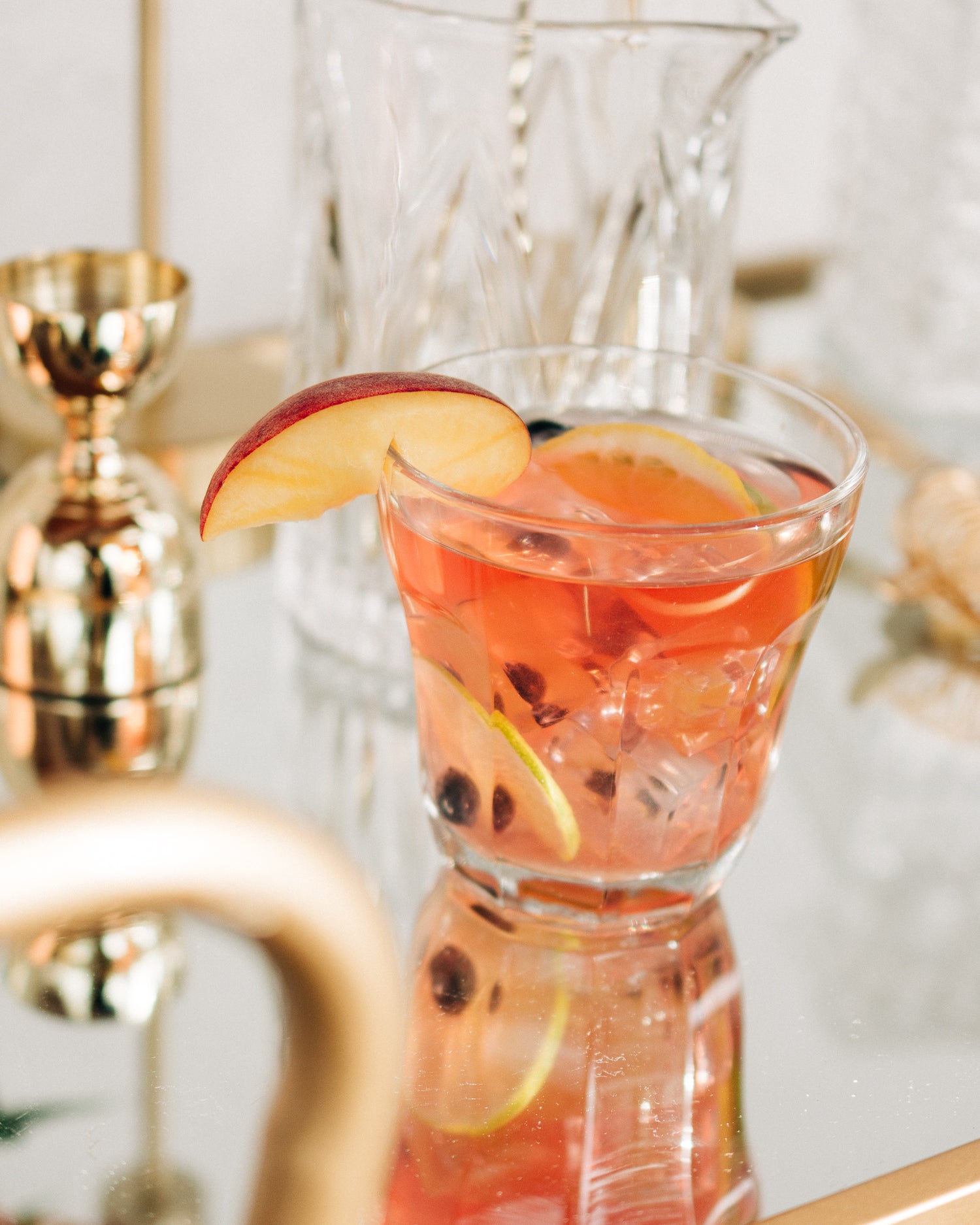 Peach Berry Sangria