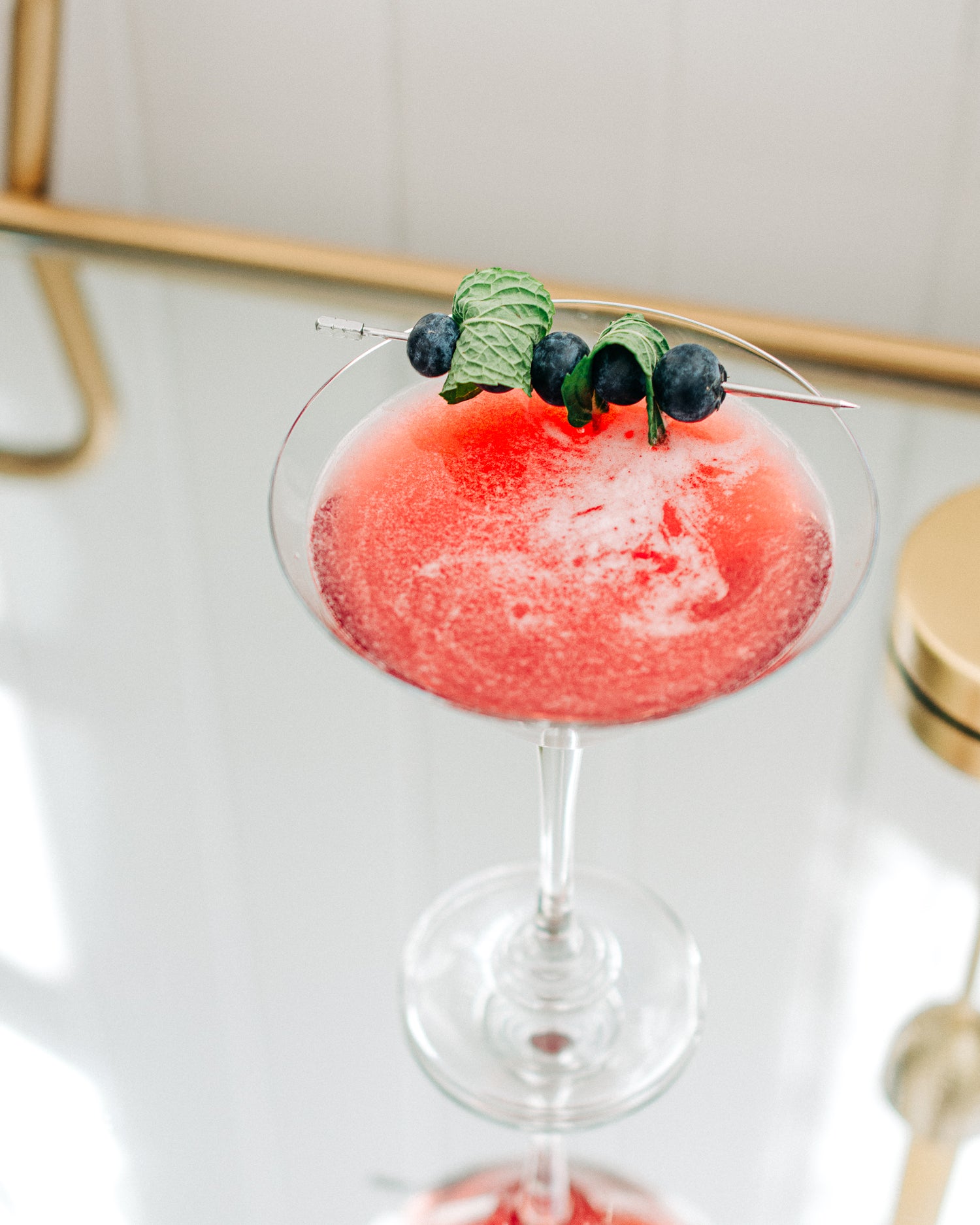 Blueberry Mint Cosmo