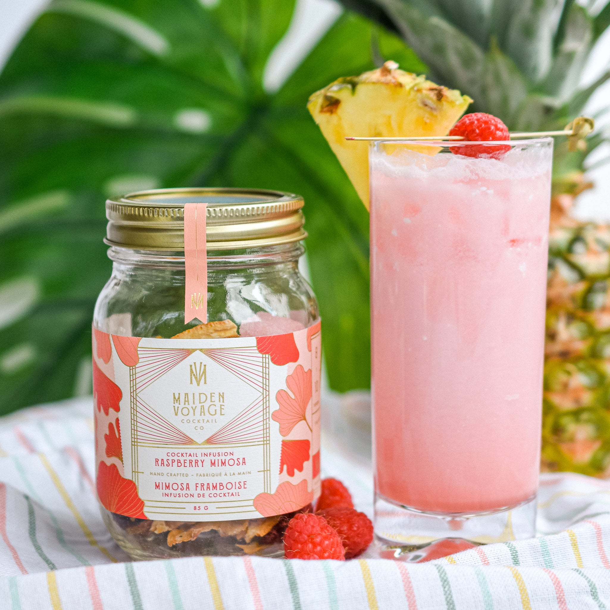 Raspberry Mimosa Cocktail Infusion Kit