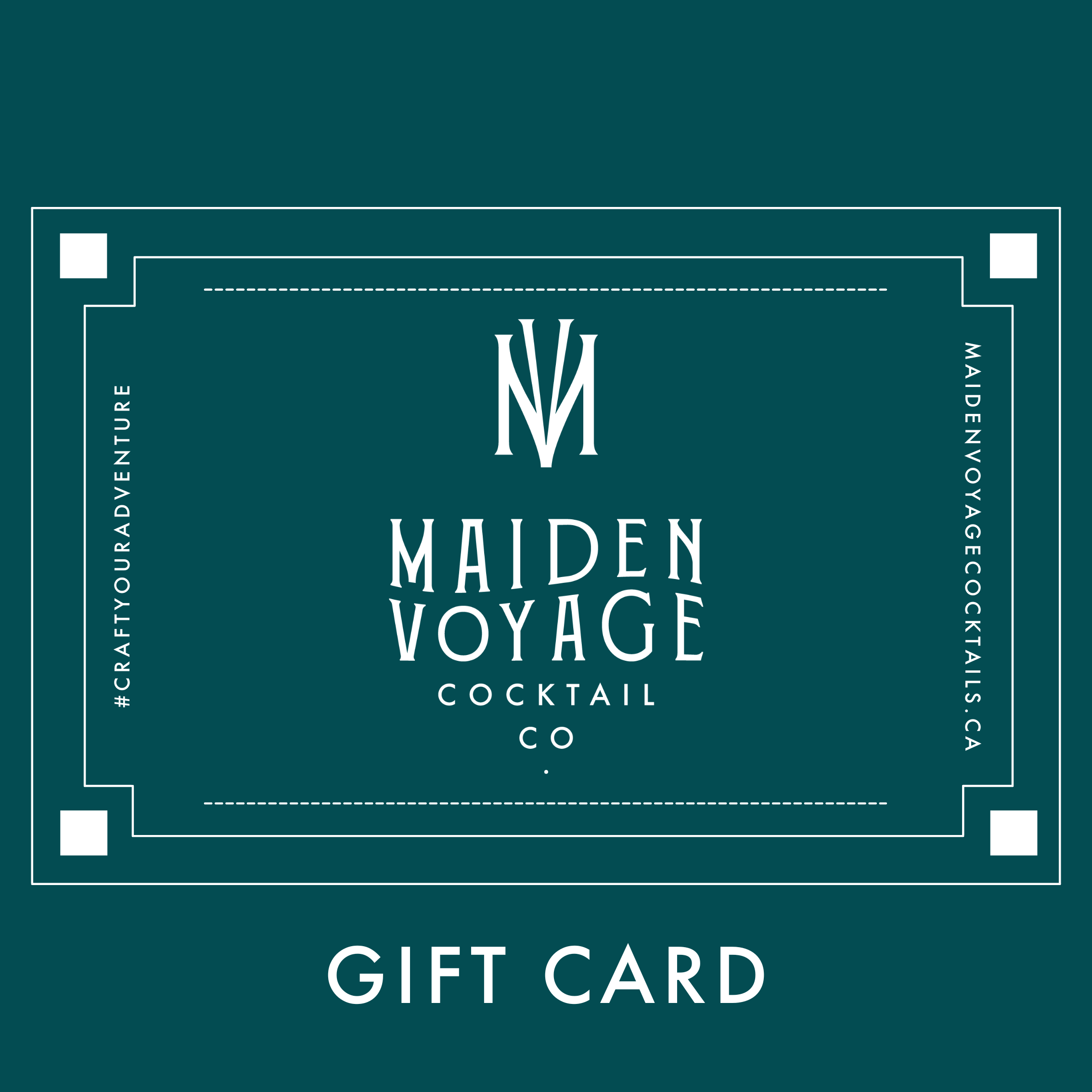 Maiden Voyage Cocktail Co. Giftcard